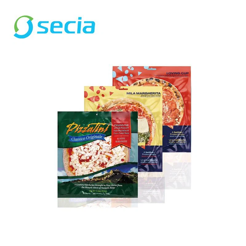 Saldētas picas plastmasas iepakojuma maisiņš